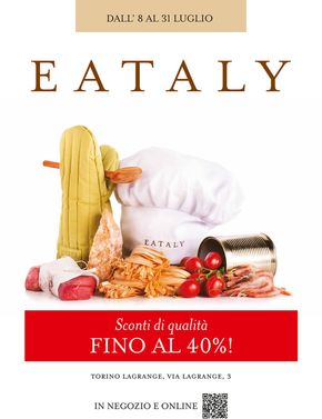 Offerte di Ristoranti a Torino | Sconti di qualità FINO AL 40%! in Eataly | 8/7/2024 - 31/7/2024