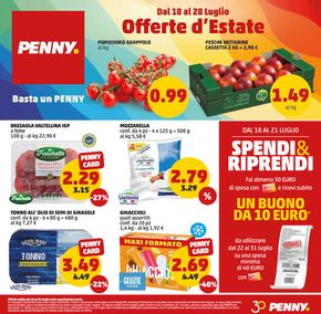 Offerte di Discount a Guidonia Montecelio | Offerte d'estate in PENNY | 18/7/2024 - 28/7/2024