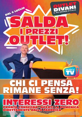 Offerte di Arredamento a Milano | Salda i prezzi outlet! in Outlet divani | 11/7/2024 - 11/8/2024