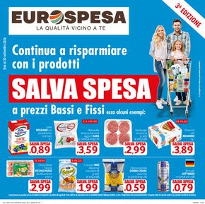 Volantino Eurospesa a Scorzè | Salva spesa | 11/7/2024 - 30/9/2024