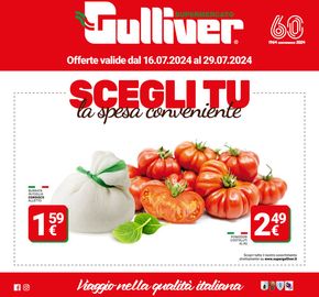 Volantino Gulliver a Pavia | La spesa conveniente | 16/7/2024 - 29/7/2024