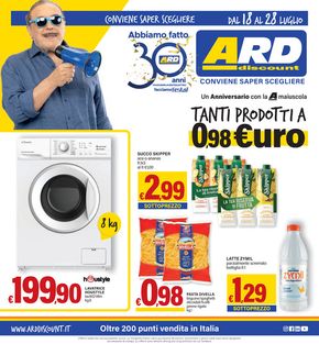 Offerte di Discount a Trapani | Tanti prodotti a 0,98 euro in ARD Discount | 18/7/2024 - 28/7/2024