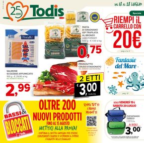 Offerte di Discount a Napoli | Riempi il carrello con 20 euro in Todis | 18/7/2024 - 28/7/2024