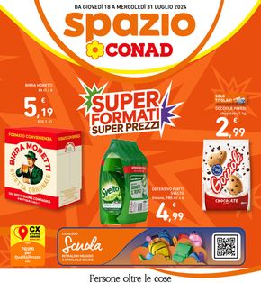 Volantino Spazio Conad | Super formati | 18/7/2024 - 31/7/2024