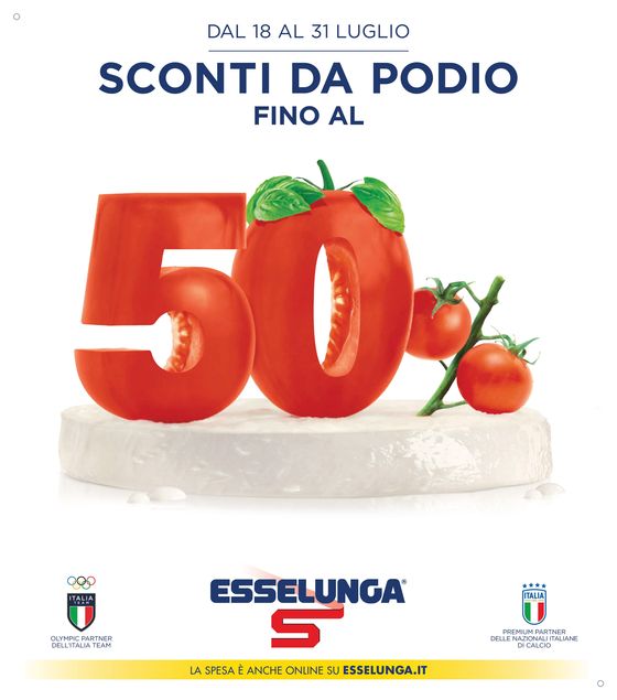Volantino Esselunga a Milano | Sconti fino al 50% | 18/7/2024 - 31/7/2024