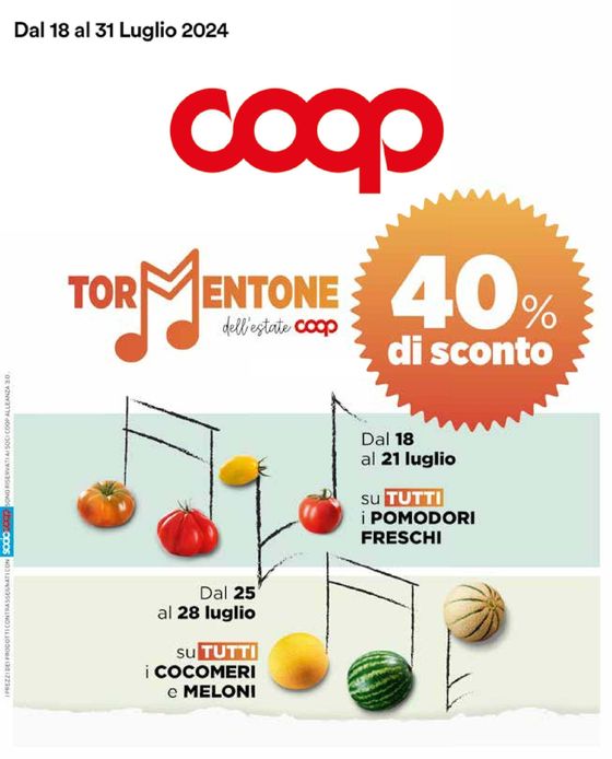 Volantino Coop a Treviso | Sconti fino al 50% | 18/7/2024 - 31/7/2024