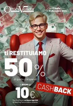 Offerte di Salute e Benessere a Casier | Ti restituiamo 50% in Ottica Veneta | 18/7/2024 - 31/12/2024