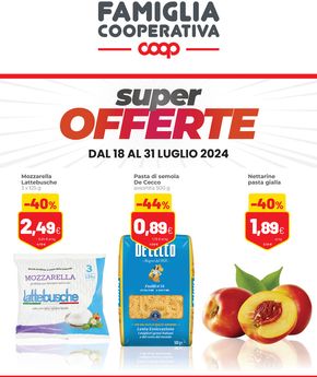 Volantino Coop | Super offerte  | 18/7/2024 - 31/7/2024