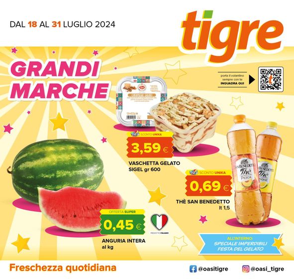 Volantino Tigre a Pescara | Grandi marche | 18/7/2024 - 31/7/2024