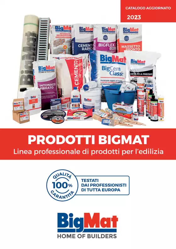 Volantino BigMat a Olbia | Catalogo Prodotti 2023/2024 | 19/7/2024 - 31/12/2024