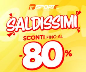 Offerte di Sport e Moda a Paderno Dugnano | Saldissimi in Sportit | 19/7/2024 - 31/7/2024