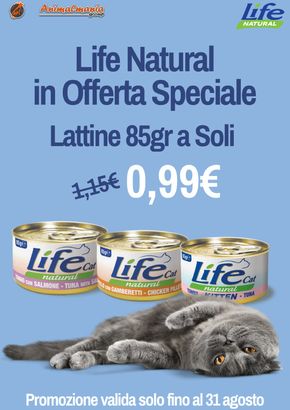 Offerte di Animali a Ostia | Life natural in offerta speciale in Animalmania | 19/7/2024 - 31/8/2024