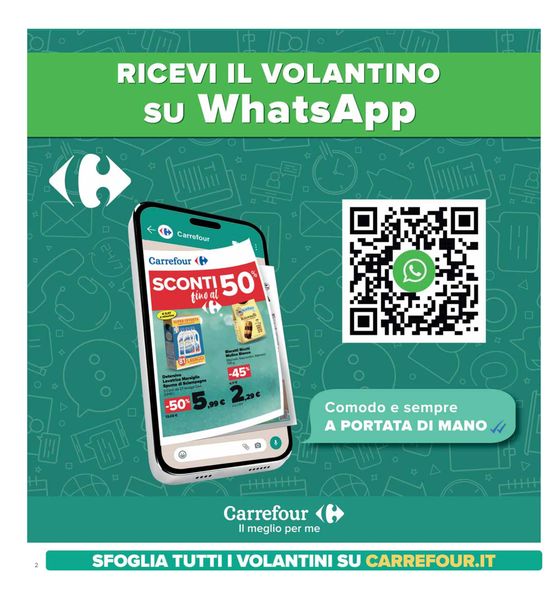 Volantino Carrefour Ipermercati a Lucca | Sconti d'estate | 25/7/2024 - 7/8/2024