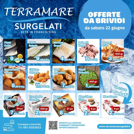Volantino Terramare Surgelati | Offerte da brividi | 19/7/2024 - 31/7/2024