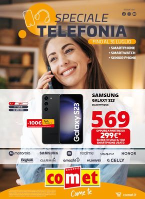 Offerte di Elettronica a Legnago | Speciale telefonia in Comet | 18/7/2024 - 31/7/2024