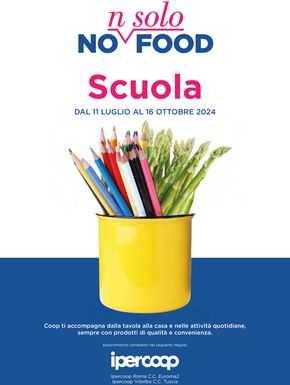 Offerte di Iper e super a Tuscania | Scuola  in Ipercoop | 11/7/2024 - 16/10/2024