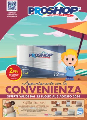 Offerte di Cura casa e corpo a Reggio Calabria | Appuntamento con la convenienza in Proshop | 25/7/2024 - 3/8/2024