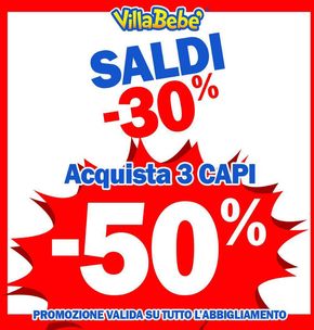 Offerte di Infanzia e giochi a Altamura | Saldi -30% in Villa bebè | 22/7/2024 - 31/8/2024