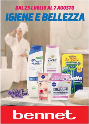 Volantino Bennet a Piacenza | Igiene e bellezza | 25/7/2024 - 7/8/2024