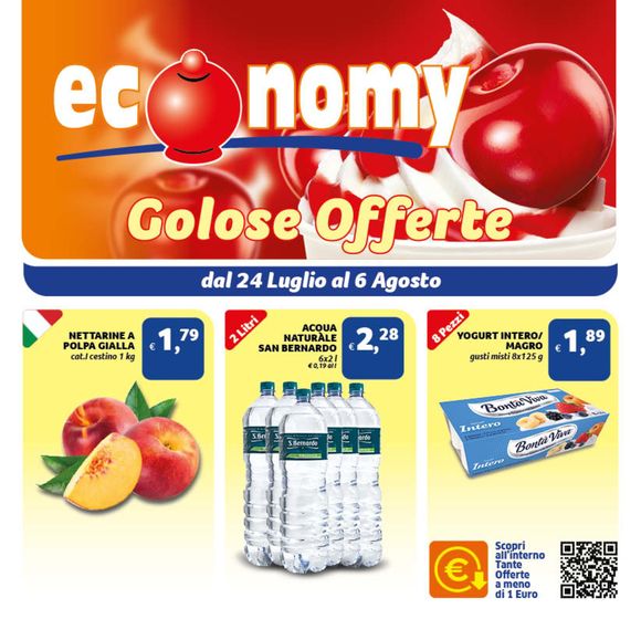 Volantino Economy | Golose offerte | 24/7/2024 - 6/8/2024