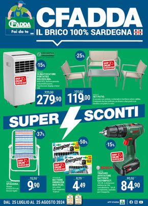 Offerte di Bricolage a Cagliari | SuperSconti! in CFadda | 25/7/2024 - 25/8/2024