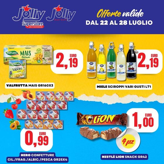 Volantino Jolly Market | Offerte | 22/7/2024 - 28/7/2024