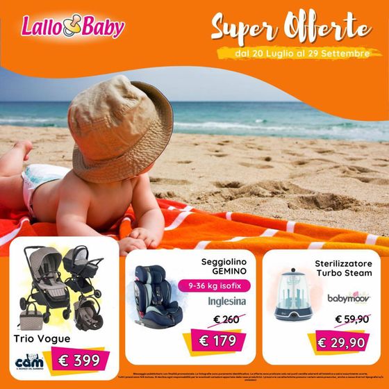 Volantino Lallo Baby | Super offerte  | 23/7/2024 - 29/9/2024