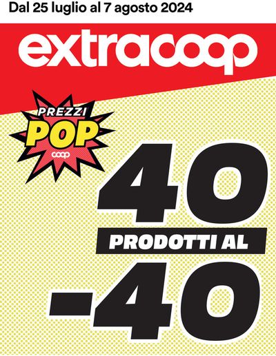 Volantino Extracoop | Prezzi Pop | 25/7/2024 - 7/8/2024