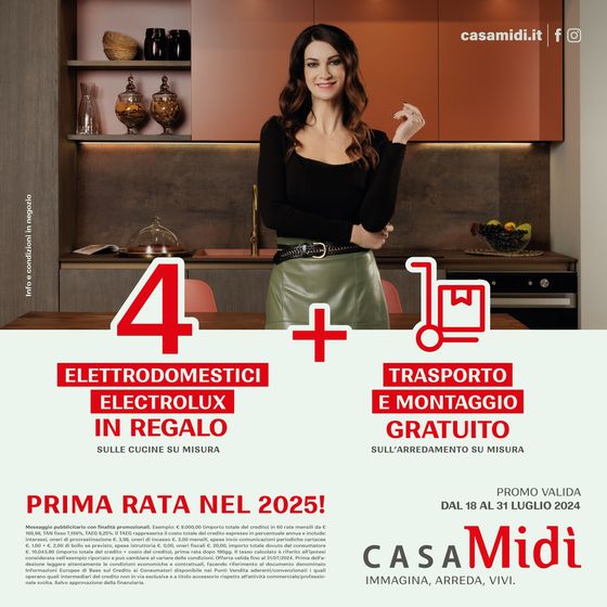 Volantino Casa Midi | 4+1 | 24/7/2024 - 31/7/2024