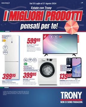 Offerte di Elettronica a Reggio Calabria | I migliori prodotti pensati per te! in Trony | 25/7/2024 - 21/8/2024