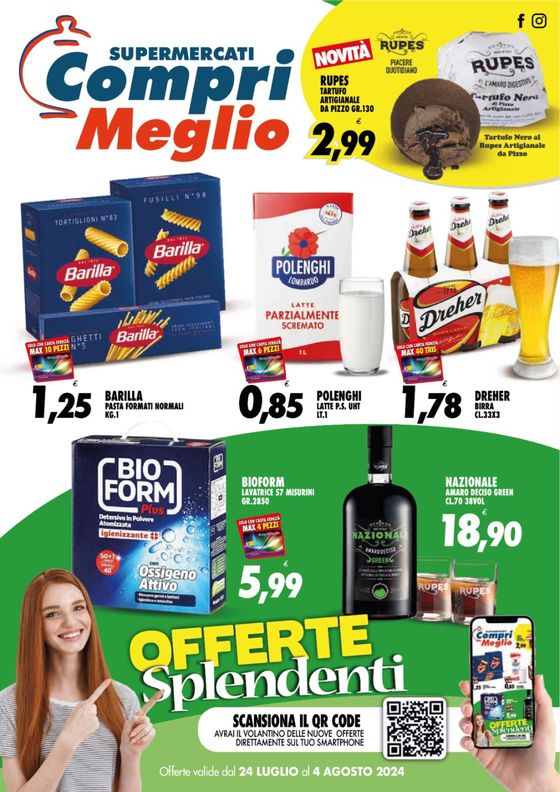 Volantino Compri Meglio | Offerte splendenti  | 24/7/2024 - 4/8/2024