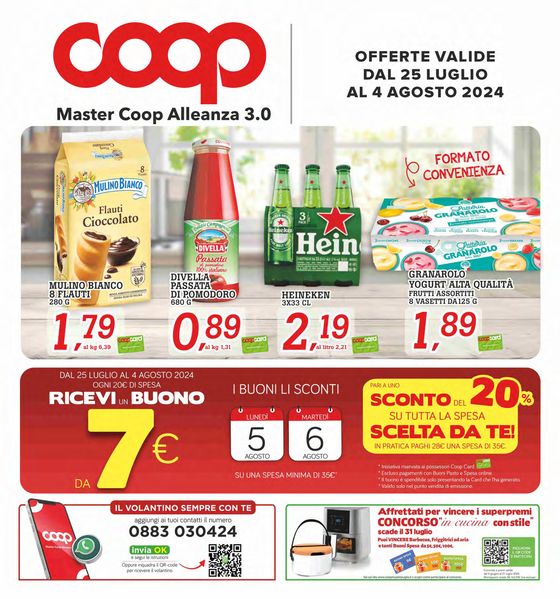 Volantino Superstore Coop a Trani | Le migliori offerte | 25/7/2024 - 4/8/2024
