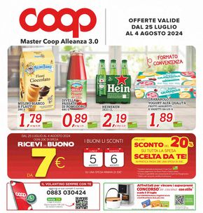 Volantino Superstore Coop | Le migliori offerte | 25/7/2024 - 4/8/2024