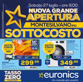 Offerte di Elettronica a Francavilla al Mare | Sottocosto in Euronics | 25/7/2024 - 4/8/2024