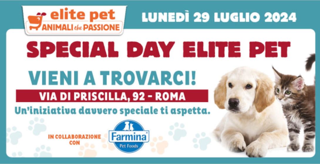 Volantino Elite Pet | Special day  | 25/7/2024 - 29/7/2024