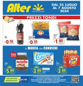 Offerte di Discount a Taranto | Prezzi tondi in Alter Discount | 25/7/2024 - 7/8/2024