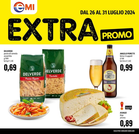 Volantino Emi | Extra promo | 26/7/2024 - 31/7/2024