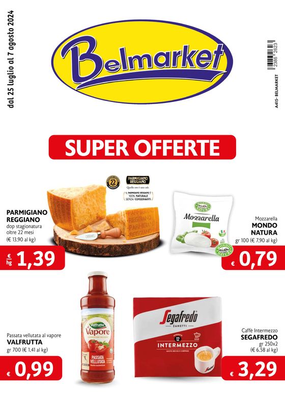 Volantino Belmarket | Super offerte | 25/7/2024 - 7/8/2024