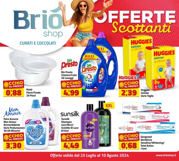Volantino Briò Shop | Offerte scottani | 25/7/2024 - 10/8/2024