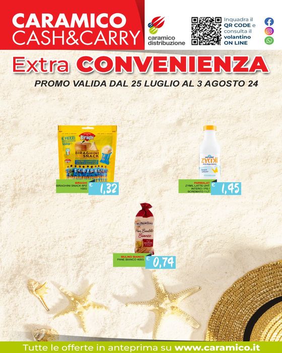 Volantino Caramico | Extra convenienza | 26/7/2024 - 3/8/2024