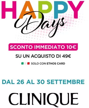 Volantino Ethos a Merano | Happy days | 29/7/2024 - 30/9/2024