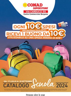 Offerte di Back to school a Curno | Catalogo Scuola 2024 in Conad Superstore | 19/7/2024 - 28/9/2024