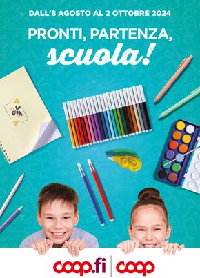 Offerte di Back to school a Scandicci | Pronti, partenza, scuola! in Coop | 8/8/2024 - 2/10/2024