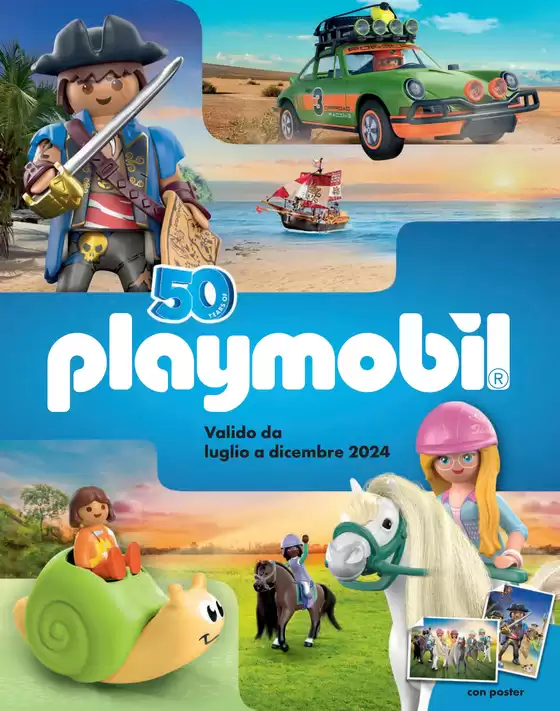 Volantino Playmobil a Vimercate | Valido da luglio a dicembre 2024 | 8/8/2024 - 31/12/2024