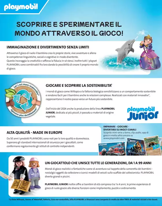 Volantino Playmobil a Vimercate | Valido da luglio a dicembre 2024 | 8/8/2024 - 31/12/2024