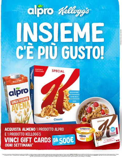 Volantino Alpro - Kellogg's a Roma | Insieme c'è più gusto! | 15/9/2024 - 12/10/2024