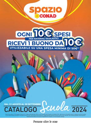 Offerte di Back to school a Bordighera | Catalogo scuola in Spazio Conad | 22/8/2024 - 30/9/2024