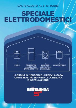 Volantino Esselunga a Carrara | Speciale Elettrodomestici | 19/8/2024 - 31/10/2024