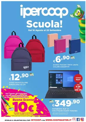 Offerte di Back to school a Soverato | Scuola! in Ipercoop | 19/8/2024 - 22/10/2024