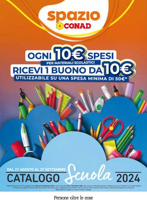 Offerte di Back to school a Formello | Catalogo scuola in Spazio Conad | 22/8/2024 - 29/9/2024